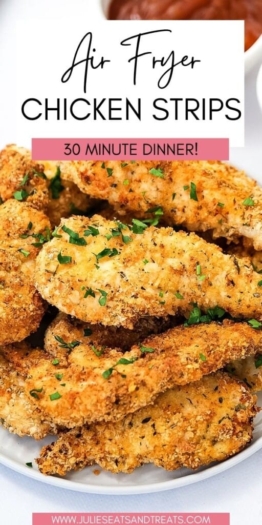 Air Fryer Chicken Strips JET Pin Image