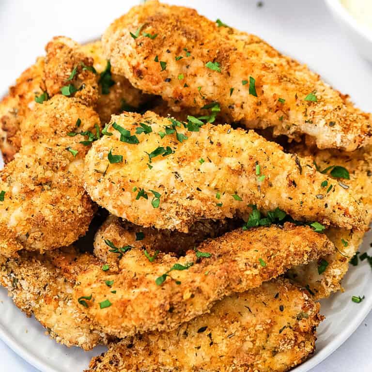 Air Fryer Chicken Tenders - 30 Minute Dinner! - Julie's Eats & Treats