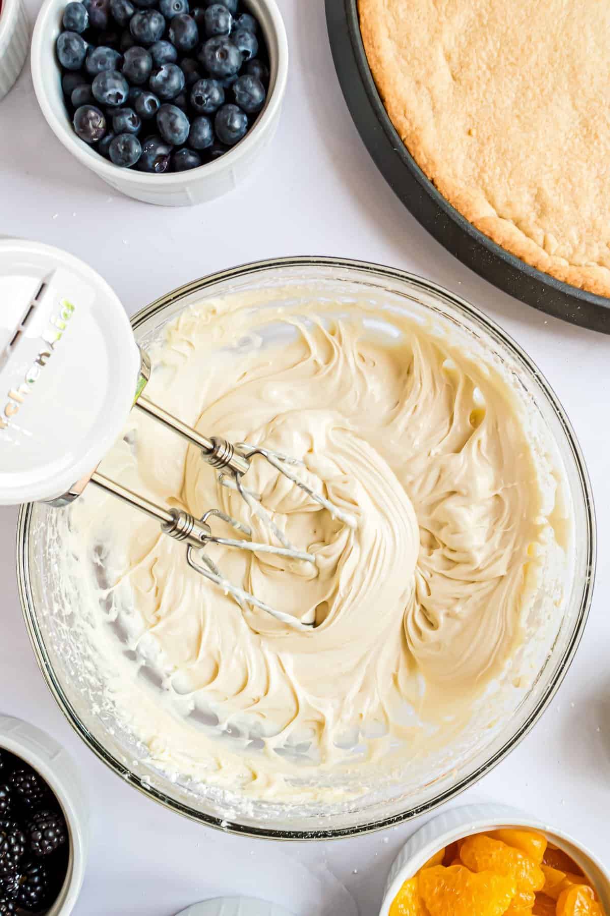 Making cream cheese frosting