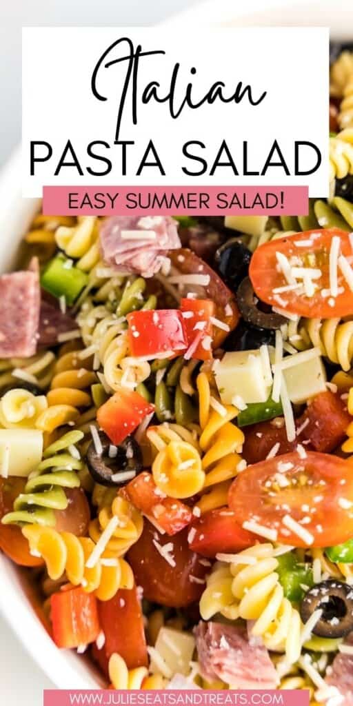 Italian Pasta Salad JET Pin Image