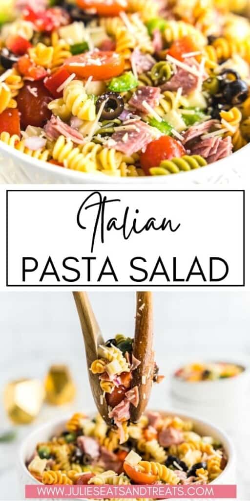 Italian Pasta Salad JET Pinterest Image
