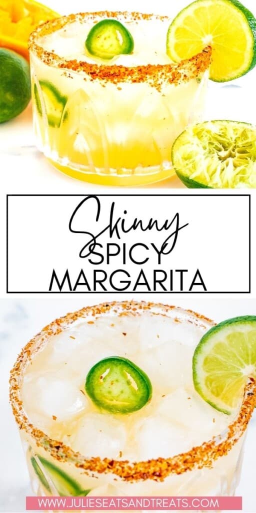 Skinny Spicy Margarita JET Pinterest Image