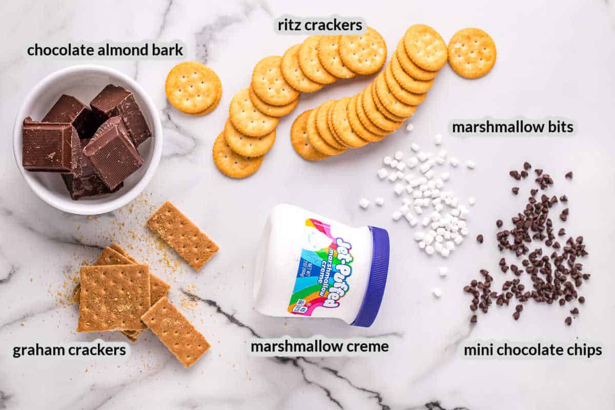 Ritz S'mores Cookies Ingredients