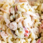 Shrimp Pasta Salad Square cropped image