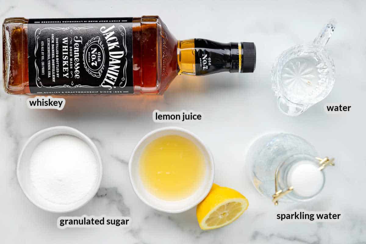Whiskey Lemonade Ingredients
