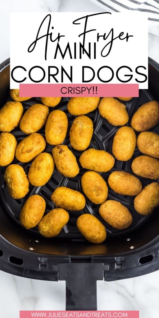 Air Fryer Mini Corn Dogs JET Pin Image