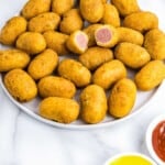 Air Fryer Mini Corn Dogs Square cropped image