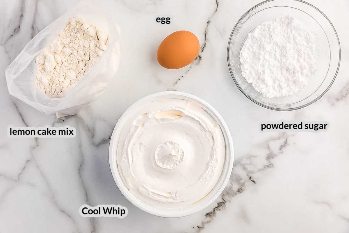 Cool Whip Cookies Ingredients