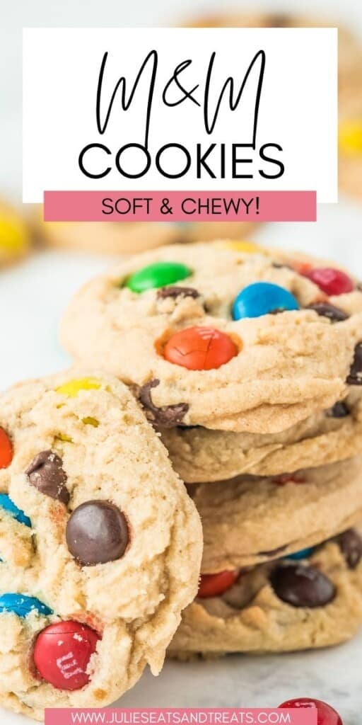 M&M Cookies JET Pinterest Image