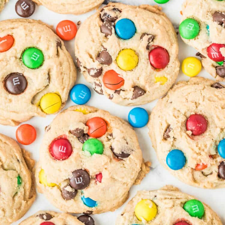 M&M Cookies Square Cropped Image