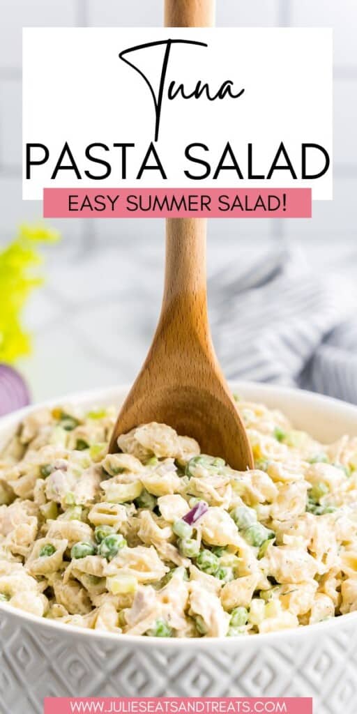 Tuna Pasta Salad JET Pinterest Image