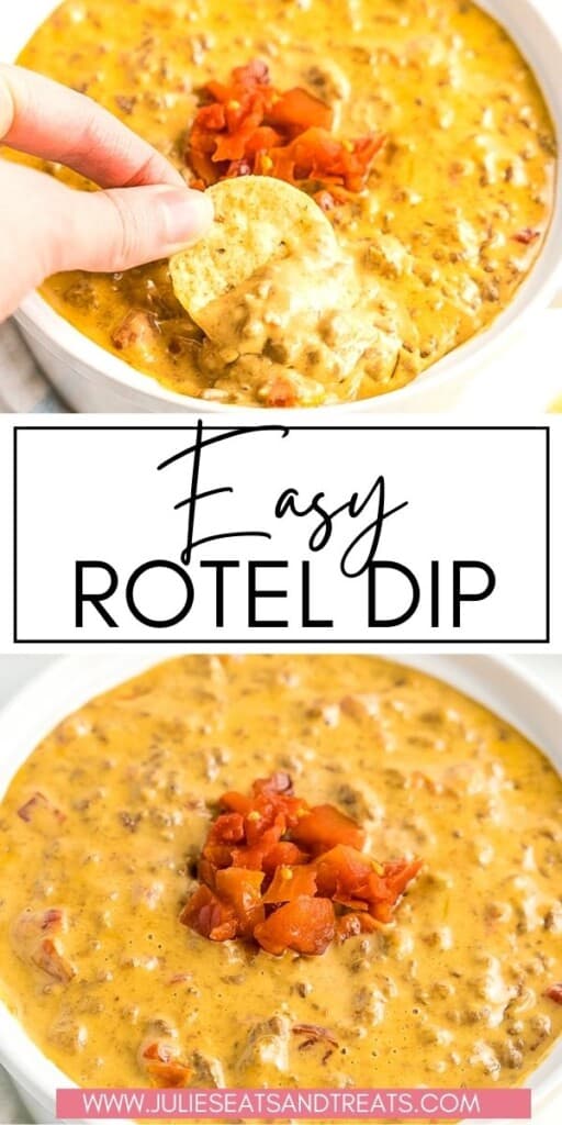 Rotel Dip JET Pinterest Image