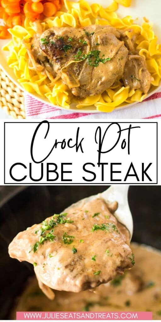Crock Pot Cube Steak JET Pinterest Image