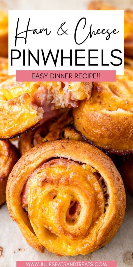 Ham & Cheese Pinwheels JET Pinterest Image