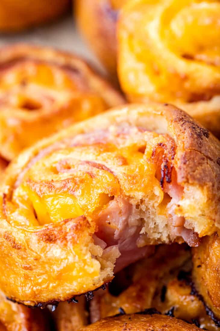 Ham and Cheese Pinwheels