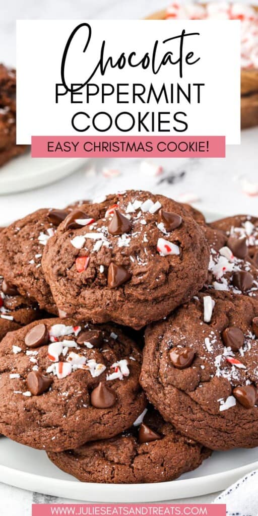 Chocolate Peppermint Cookies JET Pin Image