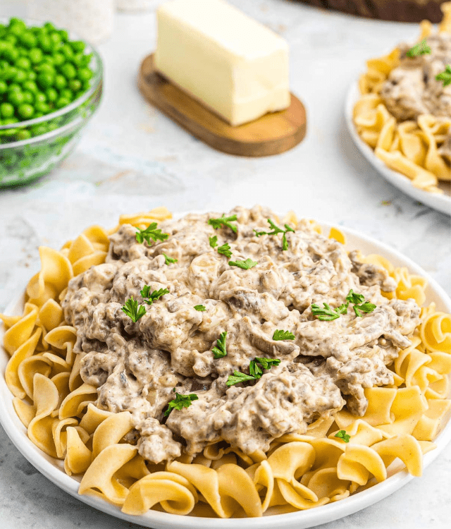 Easy Hamburger Stroganoff