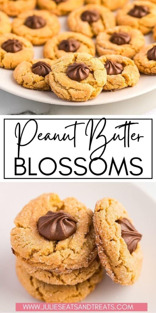 Peanut Butter Blossoms JET Pinterest Image