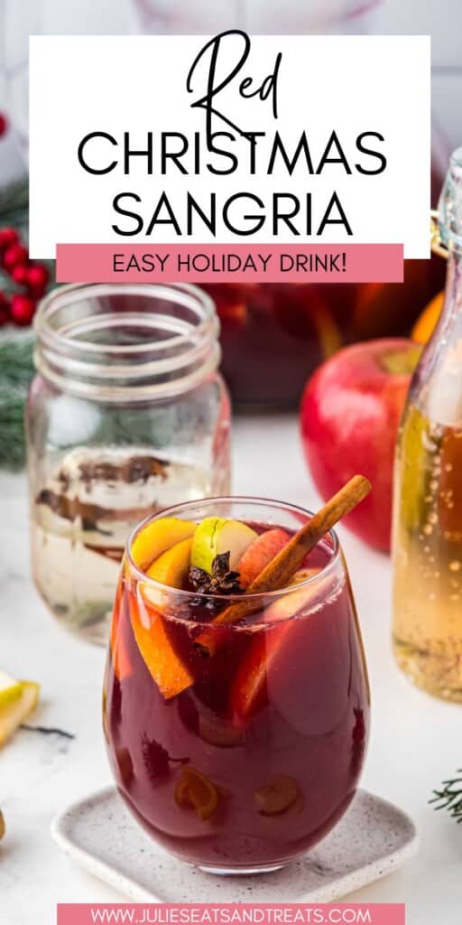 Red Christmas Sangria JET Pinterest Image