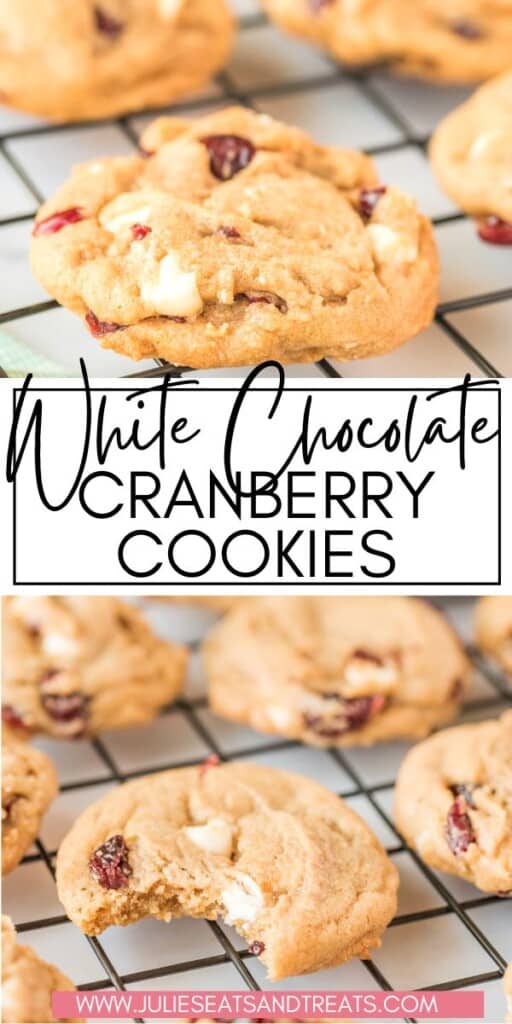 White Chocolate Cranberry Cookies JET Pinterest Image