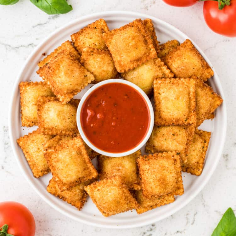 Toasted Ravioli with Marinara