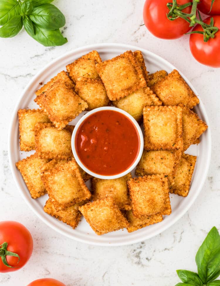 Toasted Ravioli with Marinara