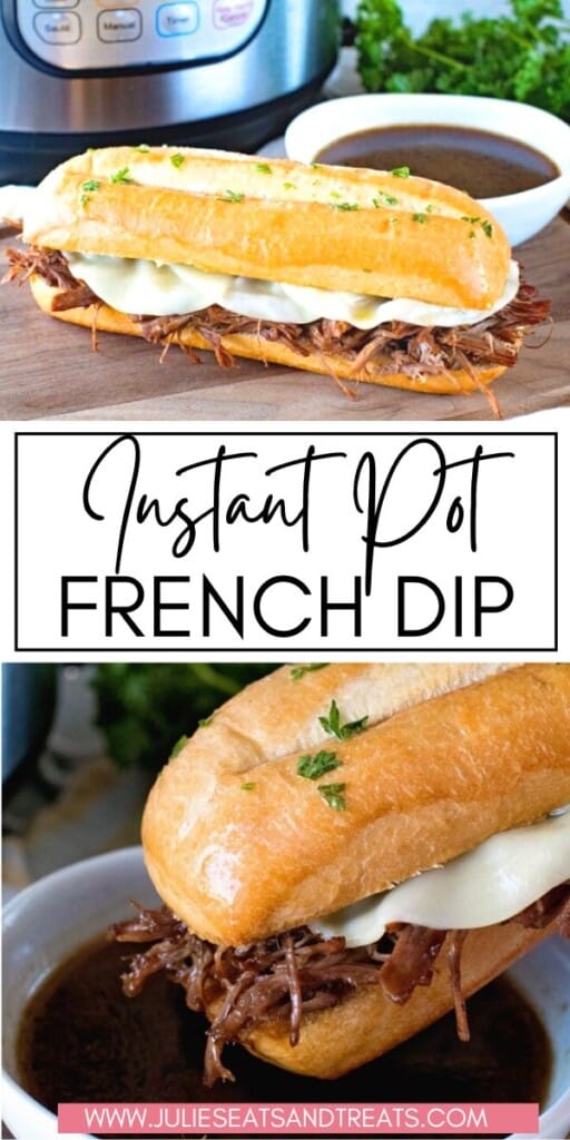 Instant Pot French Dip JET Pin Image