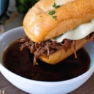 Instant-Pot-French-Dip-Sandwich Square cropped image