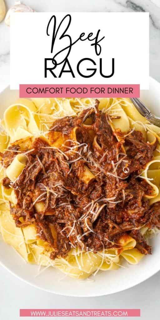 Beef Ragu JET Pinterest Image