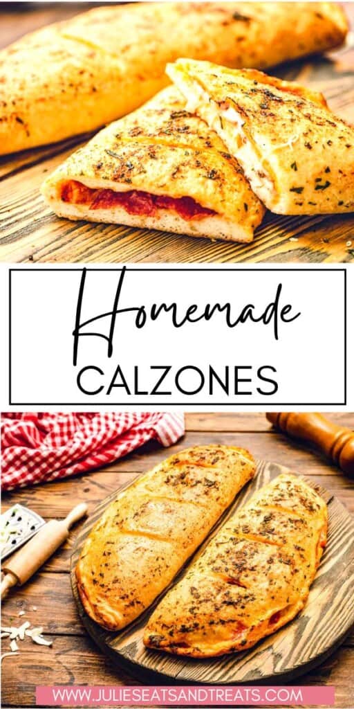 Calzone Recipe JET Pinterest Image