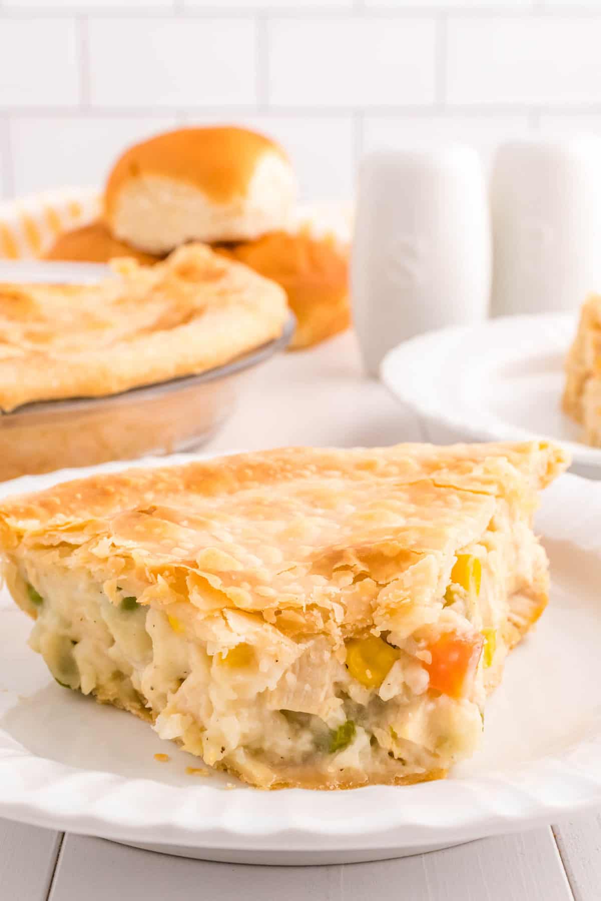 Chicken Pot Pie Slice