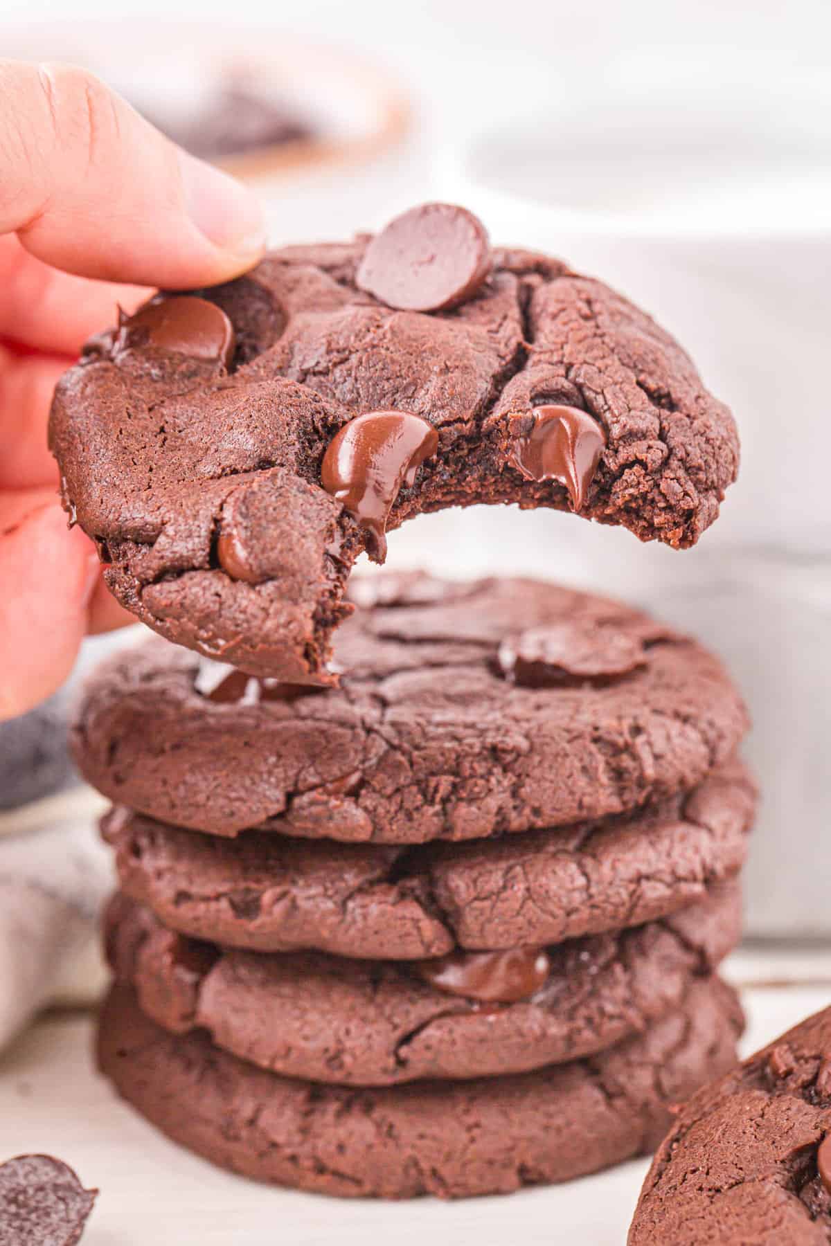 Cake Mix Chocolate Cookies