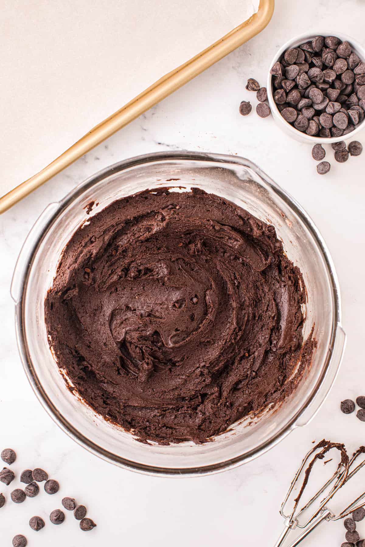 Mixed Cake Mix Chocolate Cookie Dough