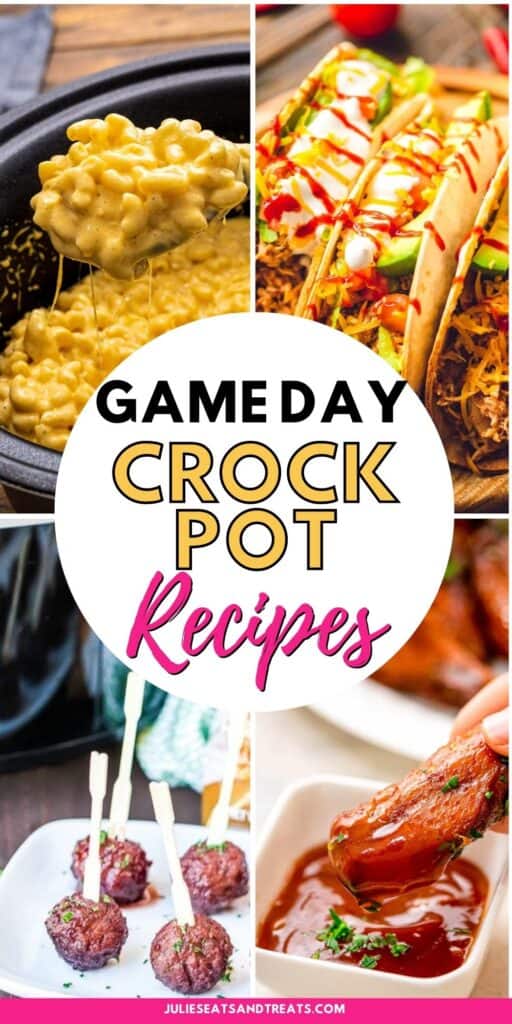 Game Day Crockpot Pin Image