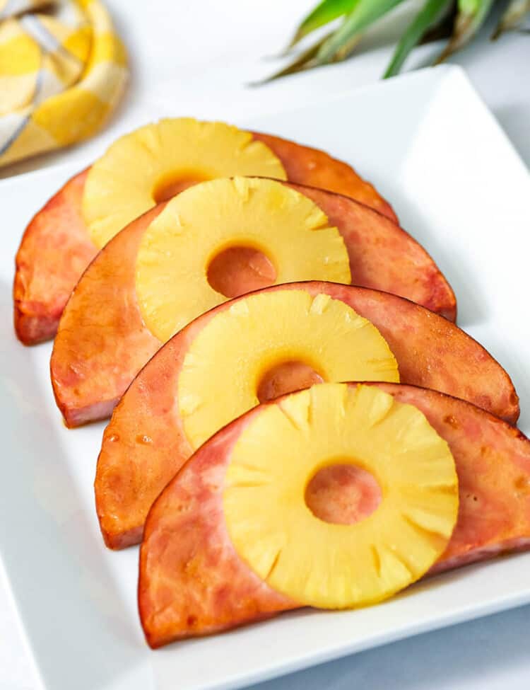 Easy Ham Steaks and Pineapple Recipe