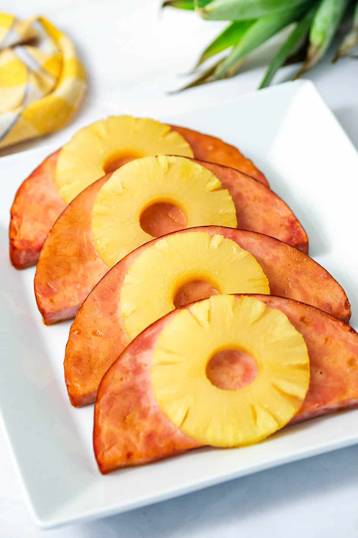 Easy Ham Steaks and Pineapple Recipe