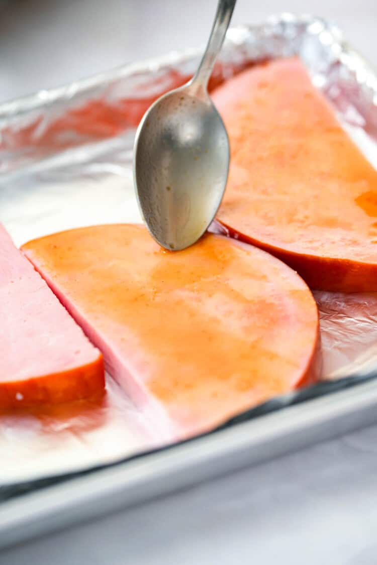 Ham Steak and Pineapple - Julie's Eats & Treats