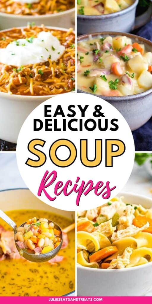 Soup Round Up Pin Image