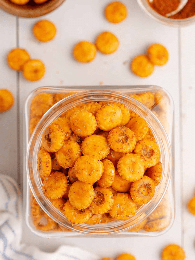 Taco Oyster Crackers Julie's Eats & Treats