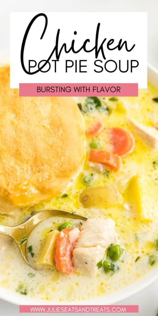 Chicken Pot Pie Soup JET Pinterest Image