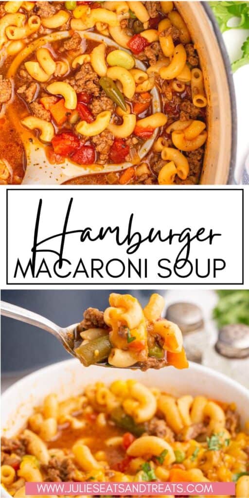 Hamburger Macaroni Soup JET Pin Image