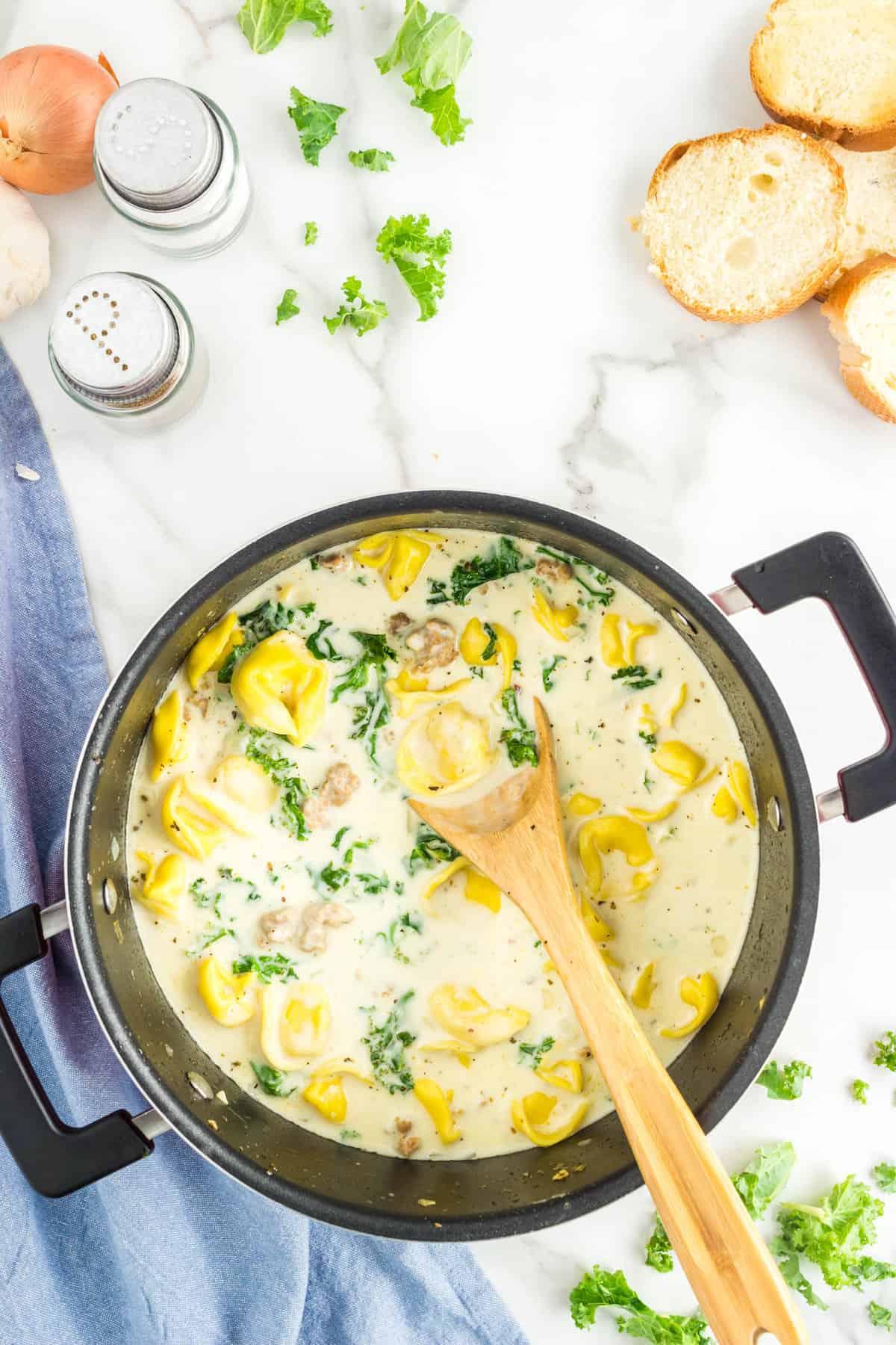 Italian Sausage Tortellini Soup Ready to Enjoy