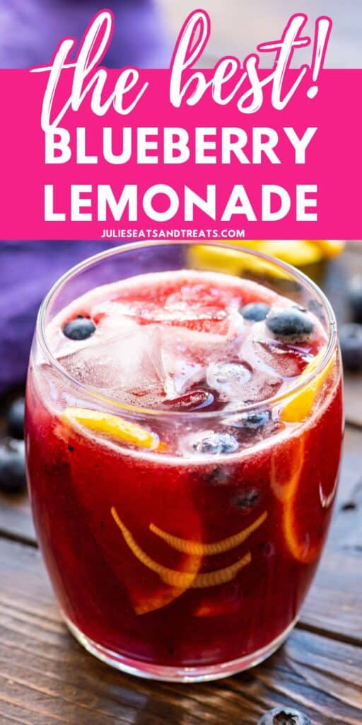 Blueberry Lemonade Pinterest Image