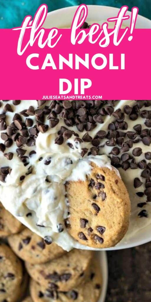 Cannoli Dip Pinterest Image