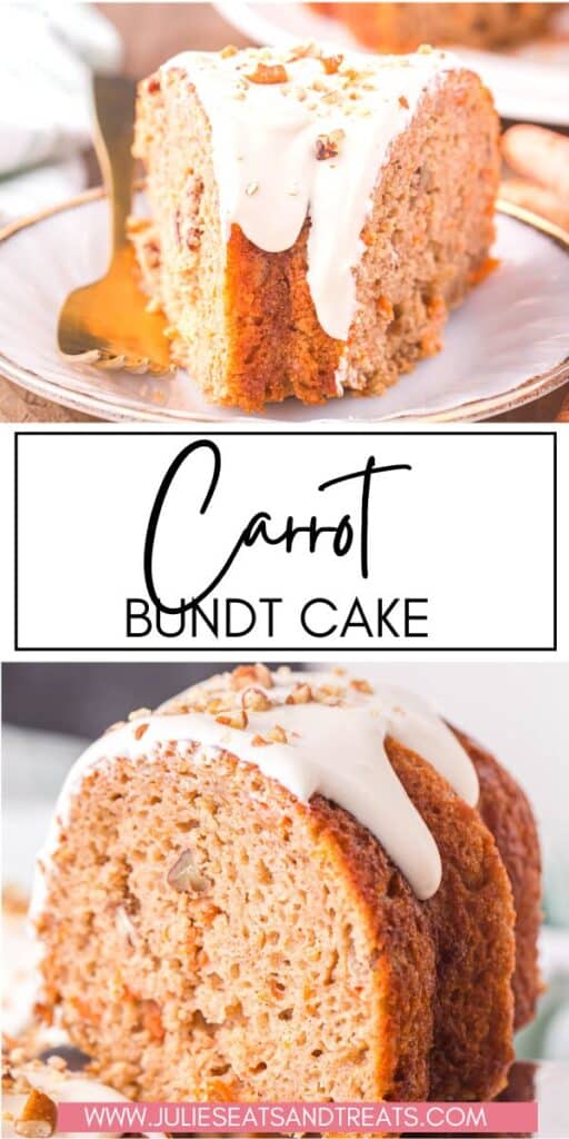 Carrot Bundt Cake JET Pin Image