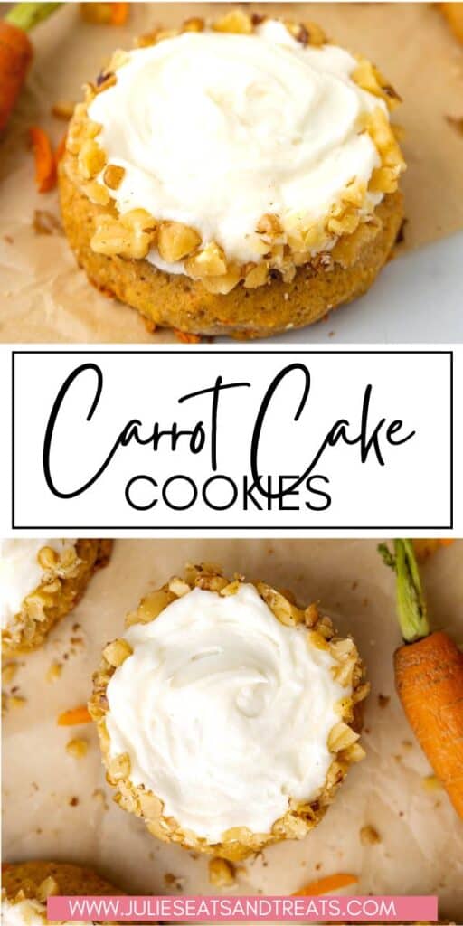 Carrot Cake Cookies JET Pin Image