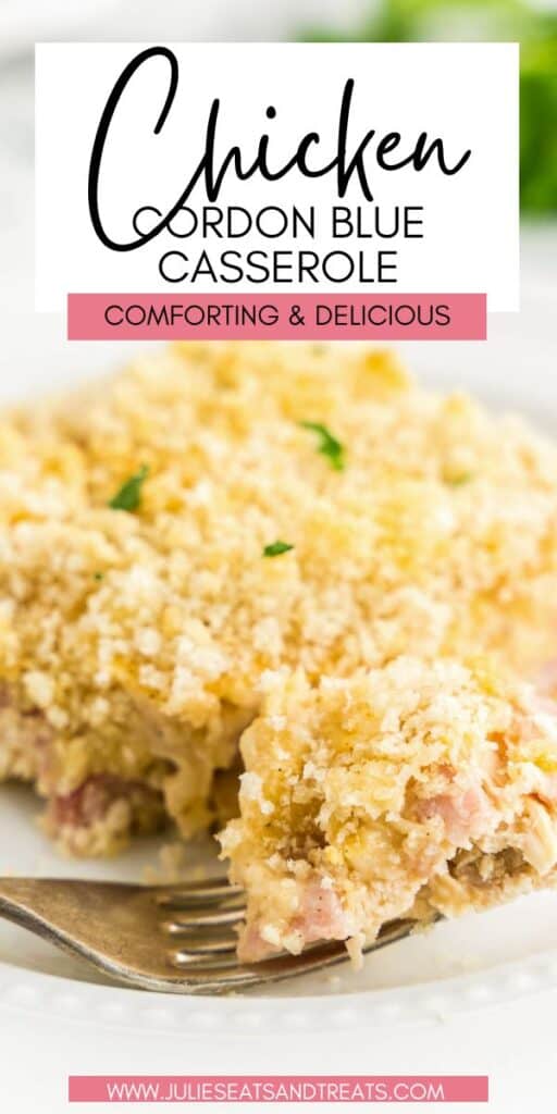 Easy Chicken Cordon Bleu Casserole - Plain Chicken