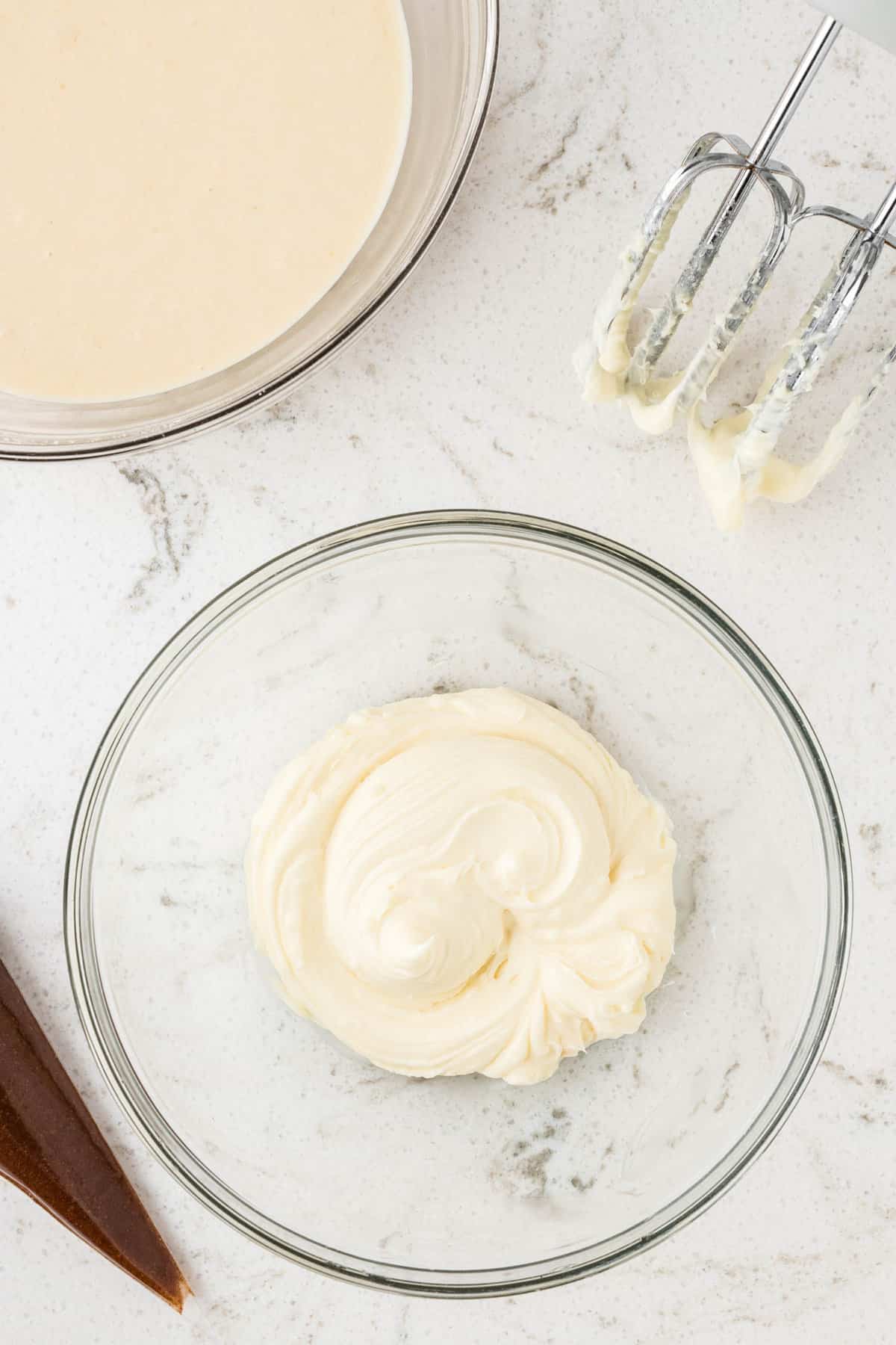 Cream Cheese Frosting for Cinnamon Roll Pancake Recipe