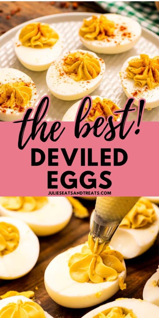 Deviled Eggs Recipe Pinterest Image