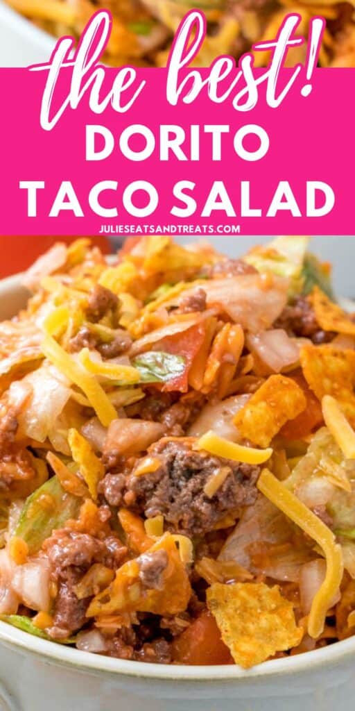 Dorito Taco Salad Pin Image